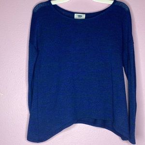 Old Navy Royal Blue Long Sleeve Top